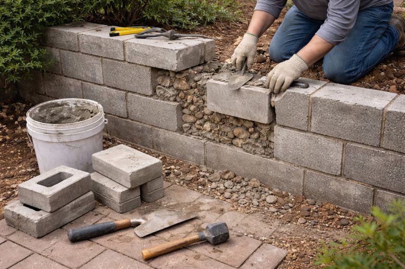 Block Wall Repair in Carmel, CA