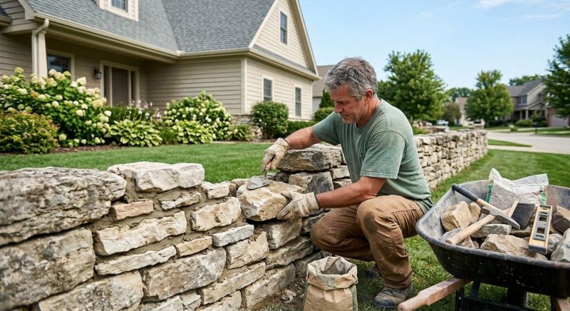 Brick Fence Repair in Monterey, CA