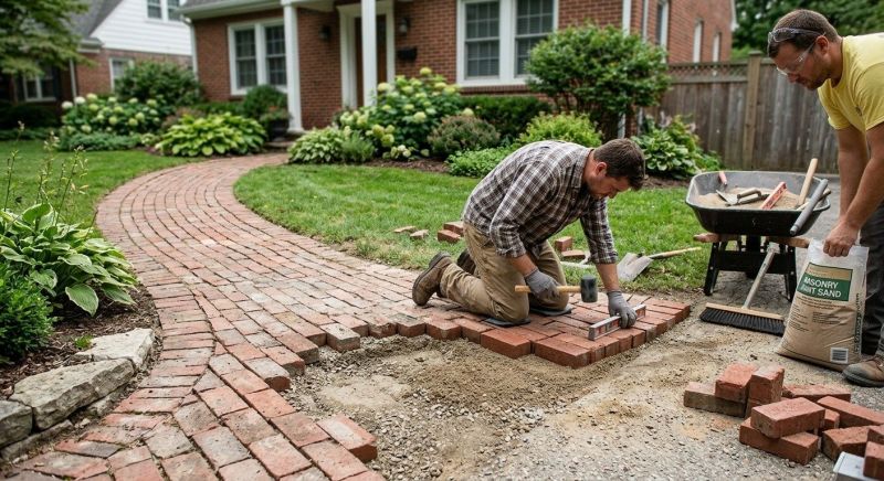 Brick Flatwork Repair in Monterey County, CA