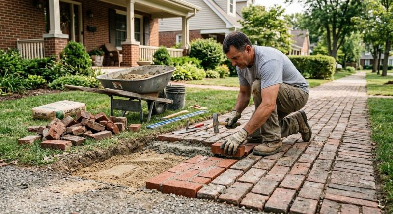 Brick Flatwork Repair in Monterey County, CA
