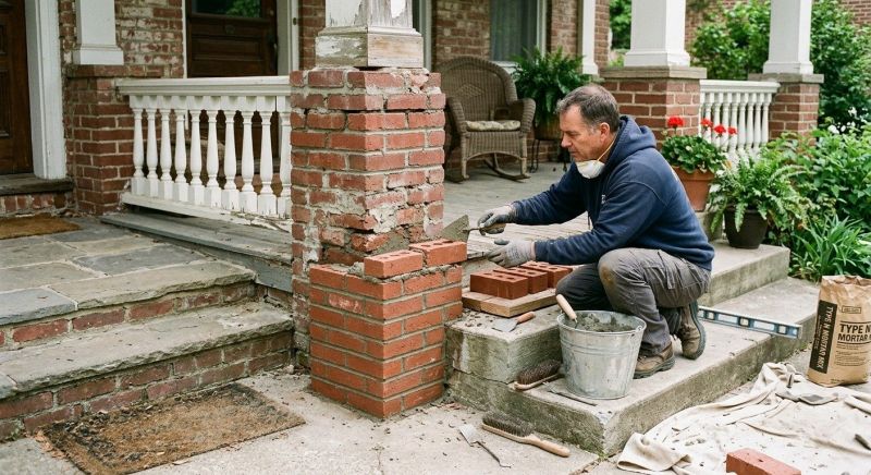 Brick Stairs Repair in Watsonville, CA