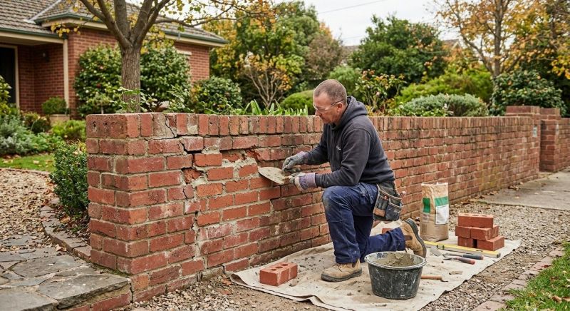 Brick Wall Repair in Monterey County, CA