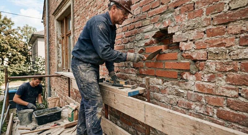 Brick Wall Repair in Pebble Beach, CA