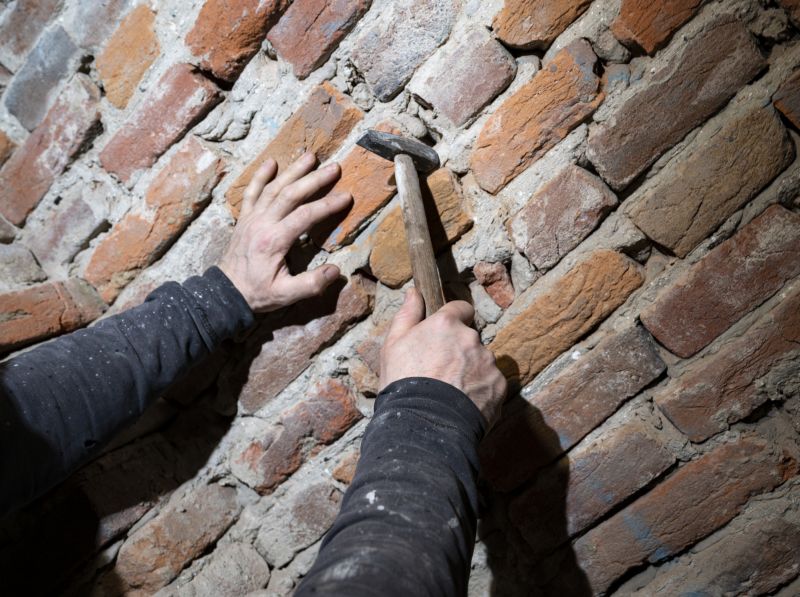 Brick Wall Repair in Pebble Beach, CA