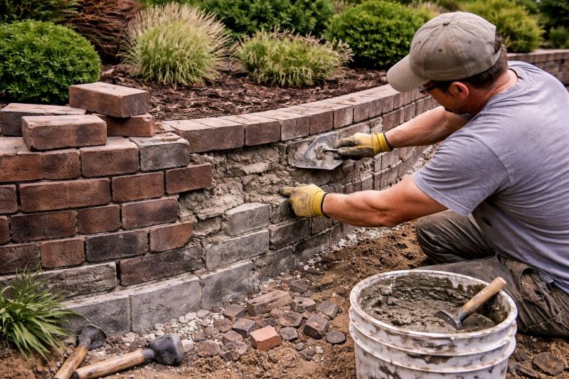 Brick Wall Repair in Santa Cruz County, CA