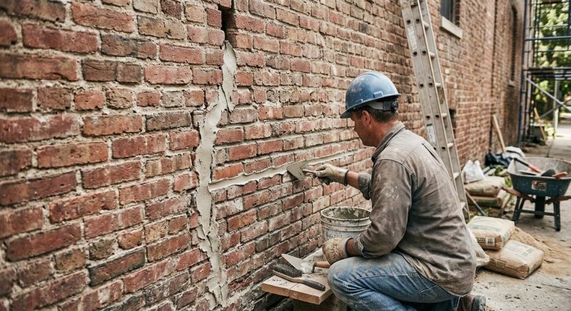 Brick Wall Repair in Seaside, CA
