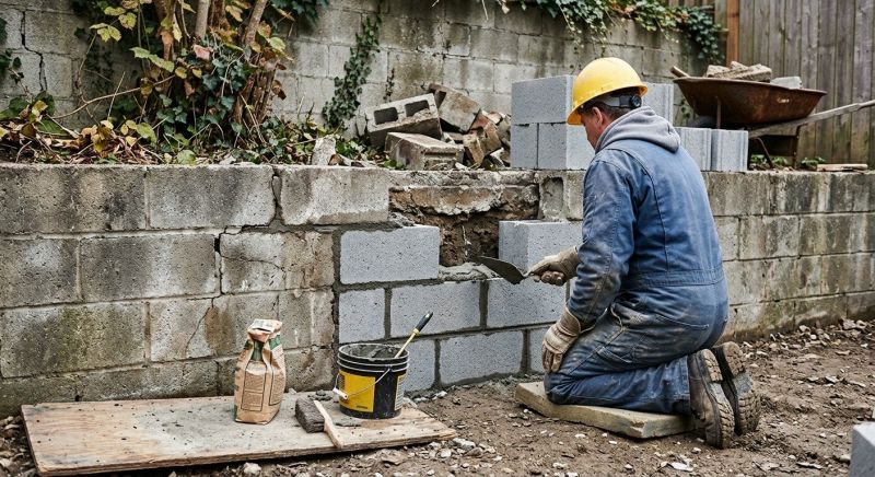 Concrete Block Repair in Pacific Grove, CA