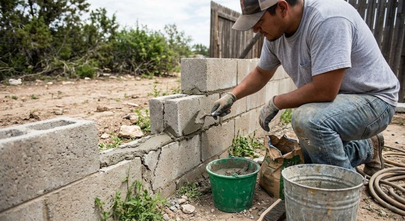 Concrete Block Repair in San Juan Bautista, CA
