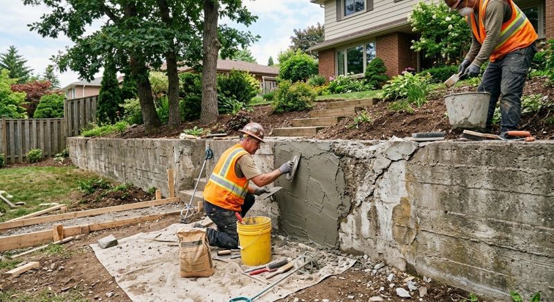 Retaining Wall Repair in Monterey, CA