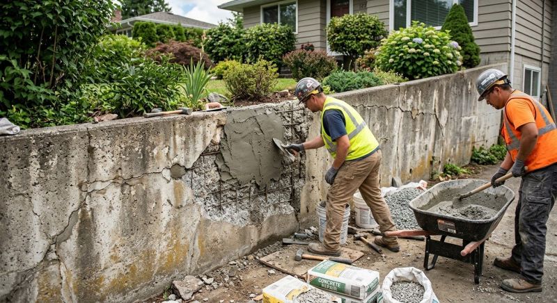 Retaining Wall Repair in Monterey County, CA