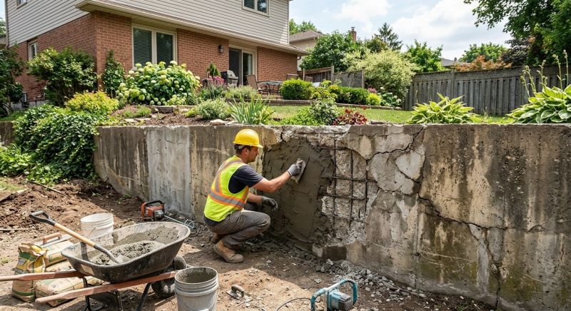 Retaining Wall Repair in Seaside, CA