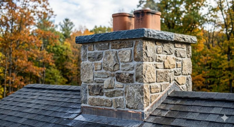 Stone Chimney Installation in Carmel, CA