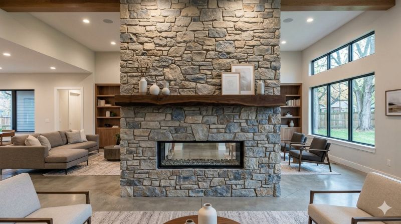 Stone Chimney Installation in Monterey, CA