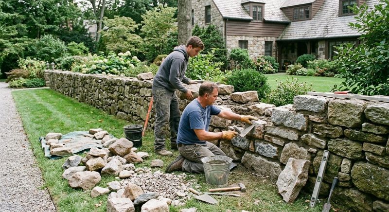 Stone Column Repair in Monterey, CA