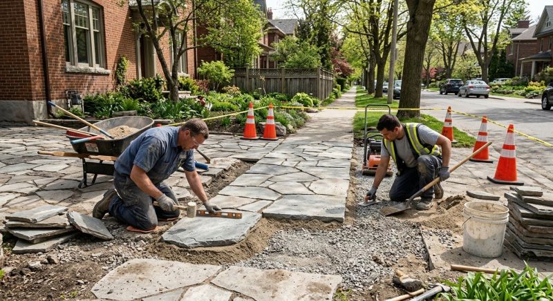Stone Driveway Repair in Monterey, CA