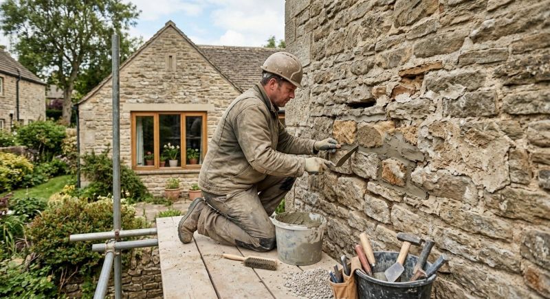 Stone Masonry Repair in Pebble Beach, CA