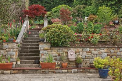 Stone Wall Repair in Carmel By The Sea, CA