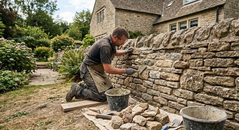Stonework Repair in Santa Cruz County, CA